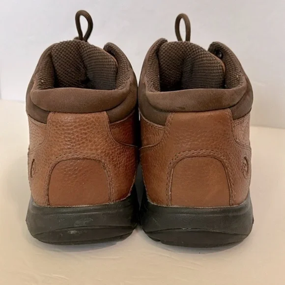 Dunham Men's Addison 8006BR Mid Cut Brown Leather Waterproof Boot Shoe Mens 9.5 - Picture 7 of 12